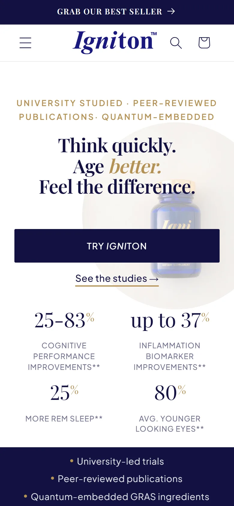 Igniton on mobile